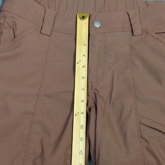 Duluth Trading Co Pants Women's 8x31 Red Dry On The Fly Slim Leg Nylon Outdoor - Picture 6 of 12